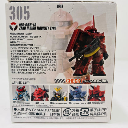 [Used] 3. Char's Zaku II High Mobility Type "FW GUNDAM CONVERGE #27" [Figure]