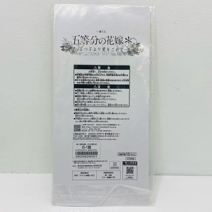 [Used] G Prize Ichika Nakano Big Acrylic Stand (Nukumori Illustration) "Ichiban Kuji The Quintessential Quintuplets* -With Love From the Quintuplets-"