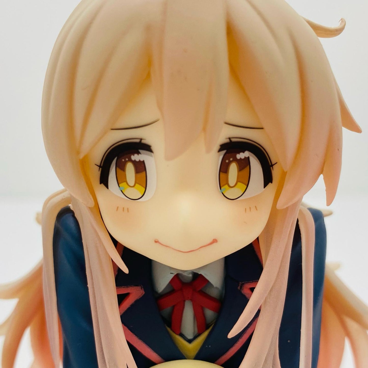 【Used】 Mahiro Oyama -School Uniform ver.- Desktop Cute Figure "Oniichan Is Done For!" [Figure]