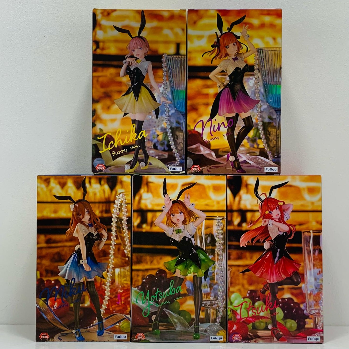 [Used] All 5 types set "The Quintessential Quintuplets the Movie" Trio-Try-iT Figure - [Figure]