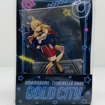 [Used] Gold Ship Acrylic Stand "Uma Musume Cinderella Gray x Lawson"