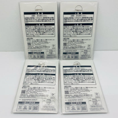 Acrylic Charm Prize, all 4 types, Acrylic Charms "Ichiban Kuji Hololive ~Villain Style~"