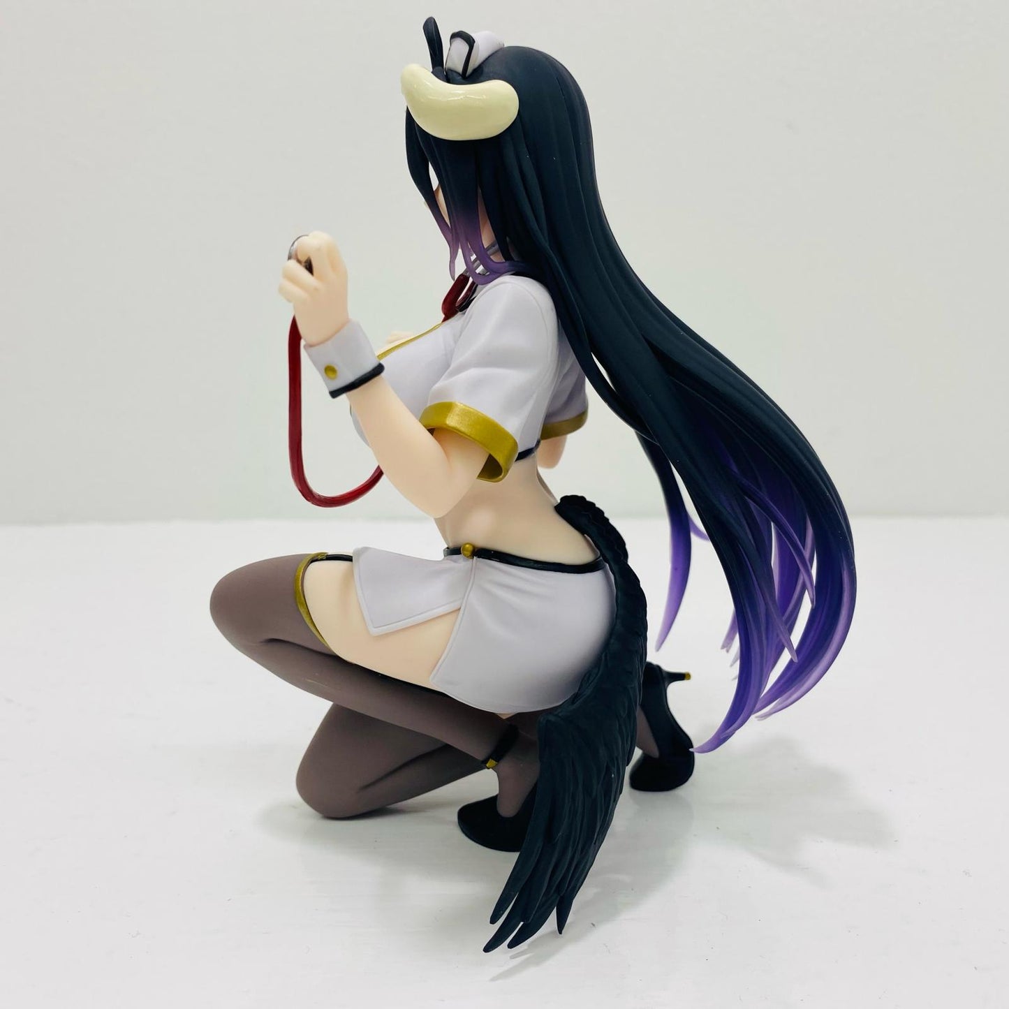 [Used] Albedo ~Nurse ver.~ Desktop Cute Figure "Overlord" [Figure]