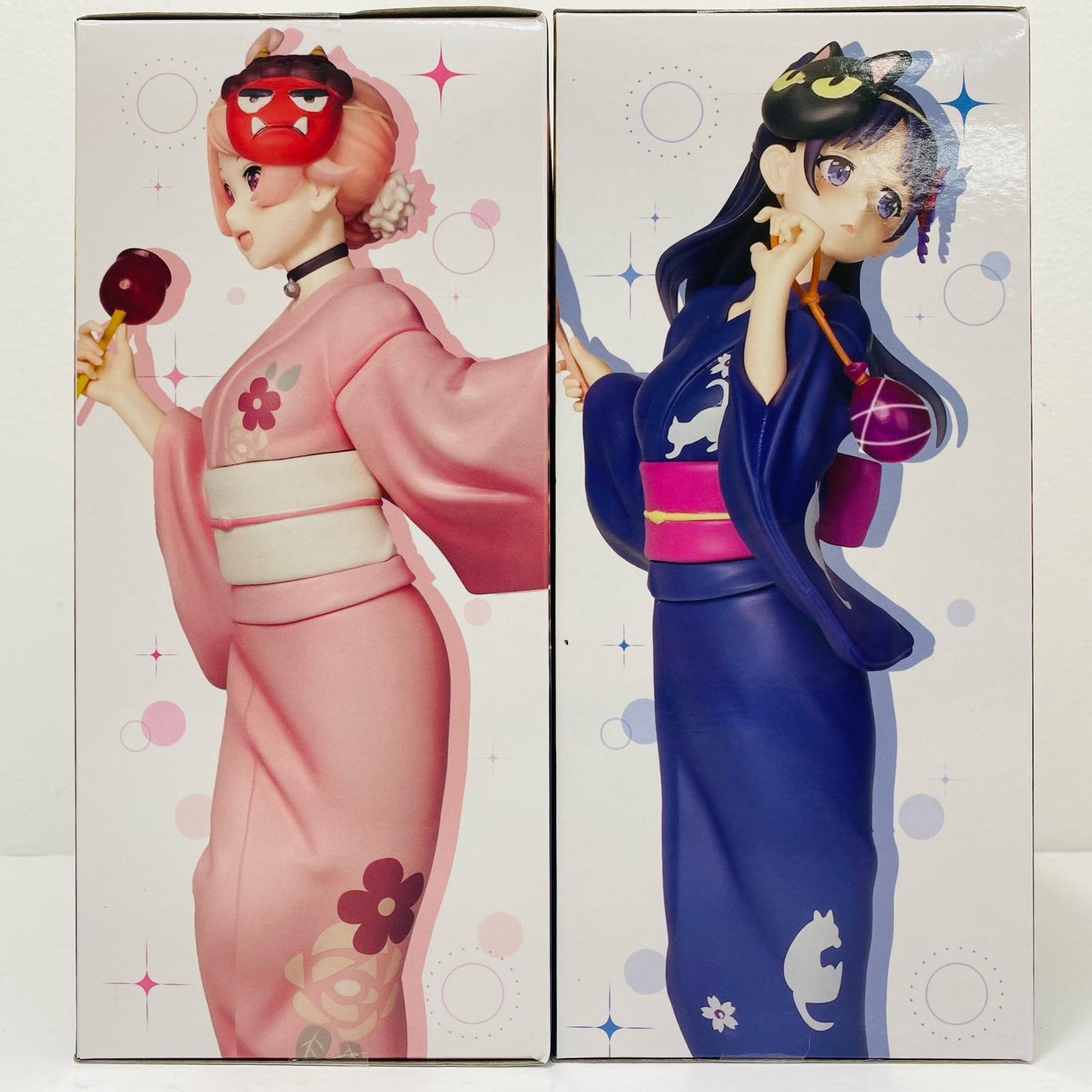 [Used] Nico Wakatsuki & Nem Miyau - Yukata Figure "Witch Watch" [Figure]