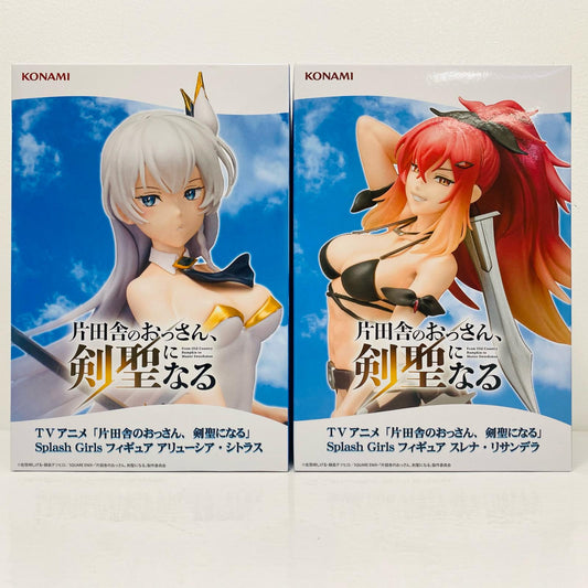 【中古】 アリューシア・シトラス&スレナ・リサンデラ-SplashGirlsフィギュア「片田舎のおっさん、剣聖になる」【フィギュア】
