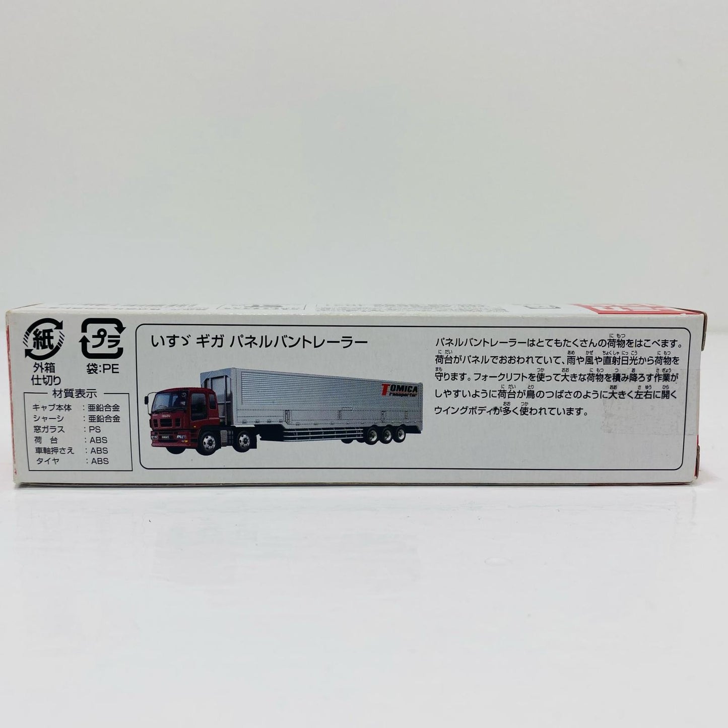 Used Isuzu Giga Panel Van Trailer Tomica No. 139