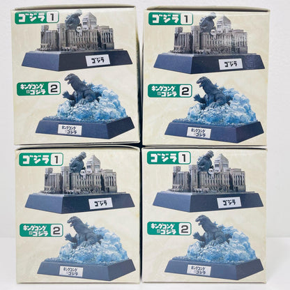 [Used] All 4 types set "Godzilla Meikan (2000)" [Figure]