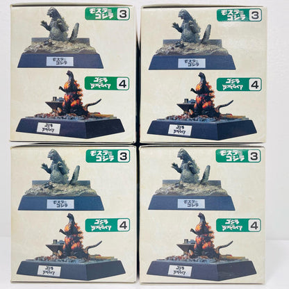 [Used] All 4 types set "Godzilla Meikan (2000)" [Figure]