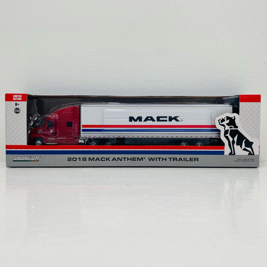 【中古】 1/64 2018 Mack Anthem 18 Wheeler Tractor-Trailer - #1 The Mack Performance Tour 2018