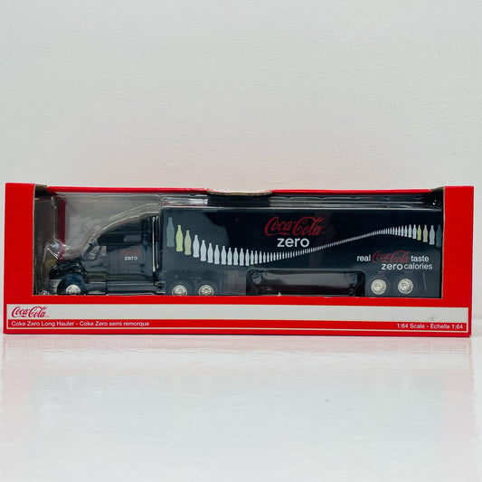 【中古】 1/64 Coke Zero トラクター トレーラー(ブラック)