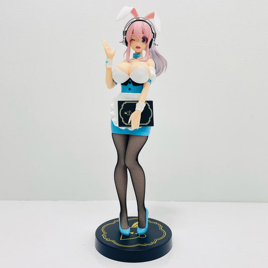 [Used] Super Sonico -Waitress- Light Blue ver. BiCute Bunnies Figure 