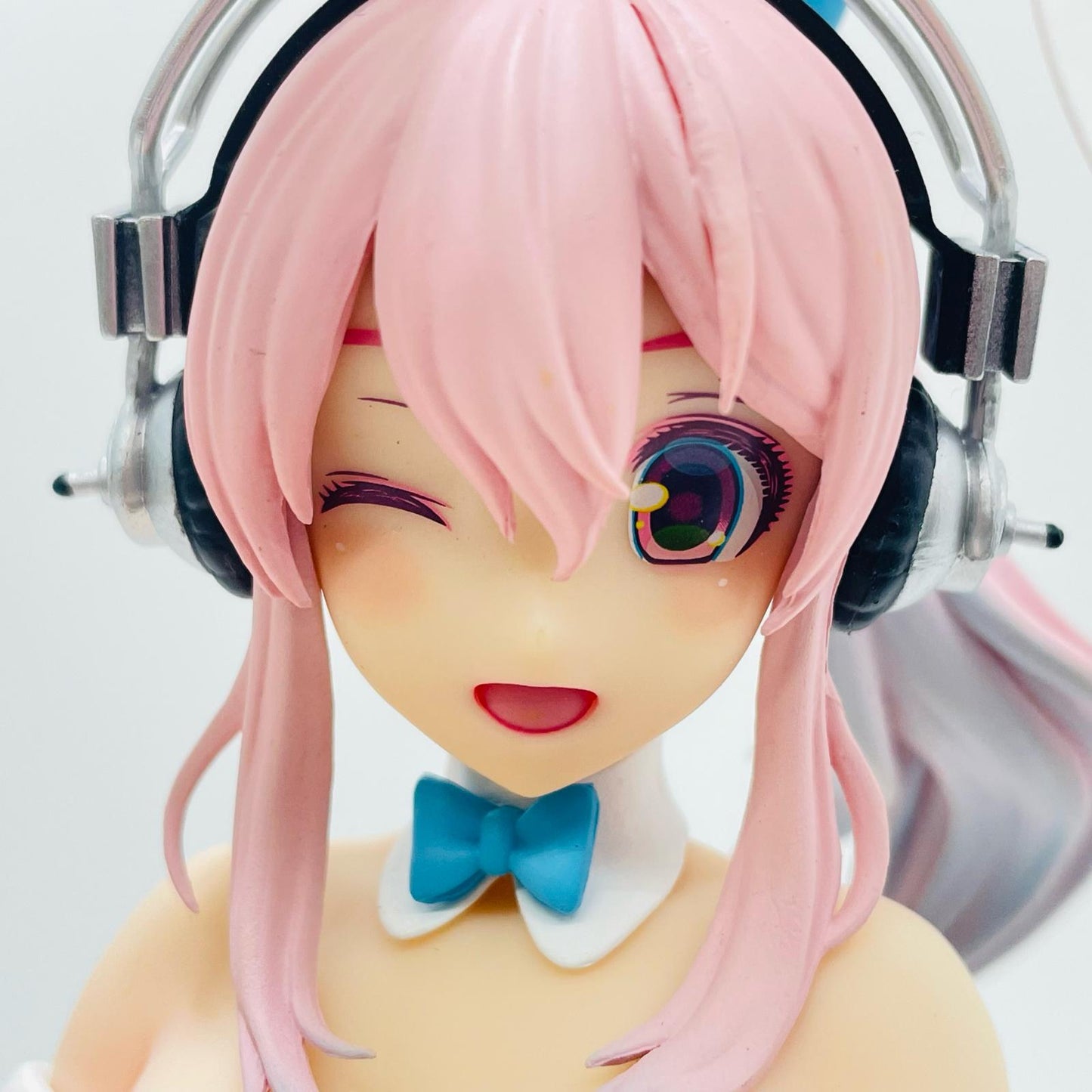 [Used] Super Sonico -Waitress- Light Blue ver. BiCute Bunnies Figure "Super Sonico" [Figure]