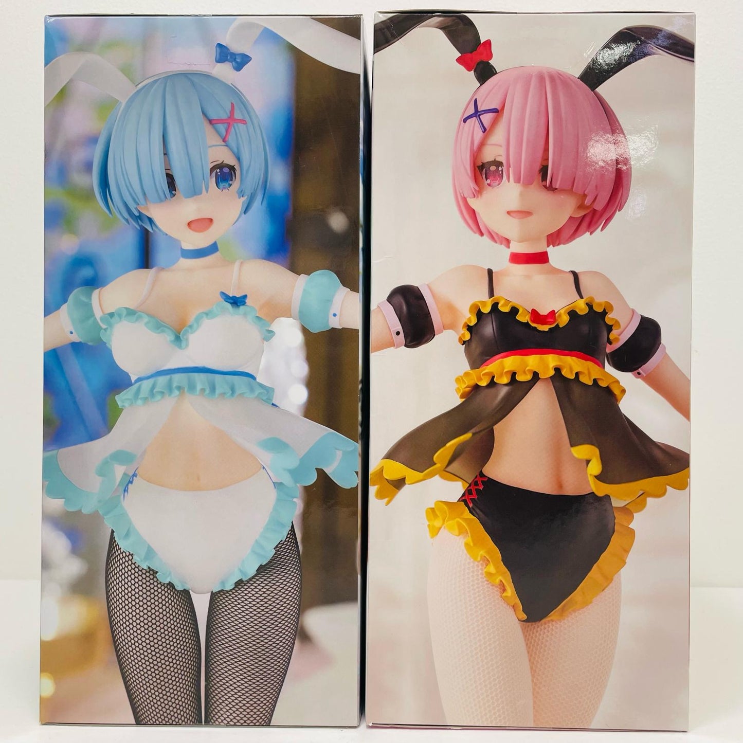 Used: Rem & Ram Airy Costume ver. BiCuteBunnies Figure "Re:ZERO -Starting Life in Another World-" [Figure]