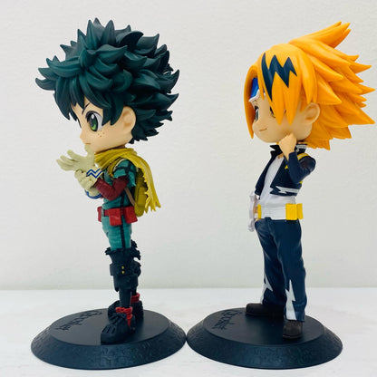 [Used] Qposket - Izuku Midoriya & Denki Kaminari "My Hero Academia" [Figure]