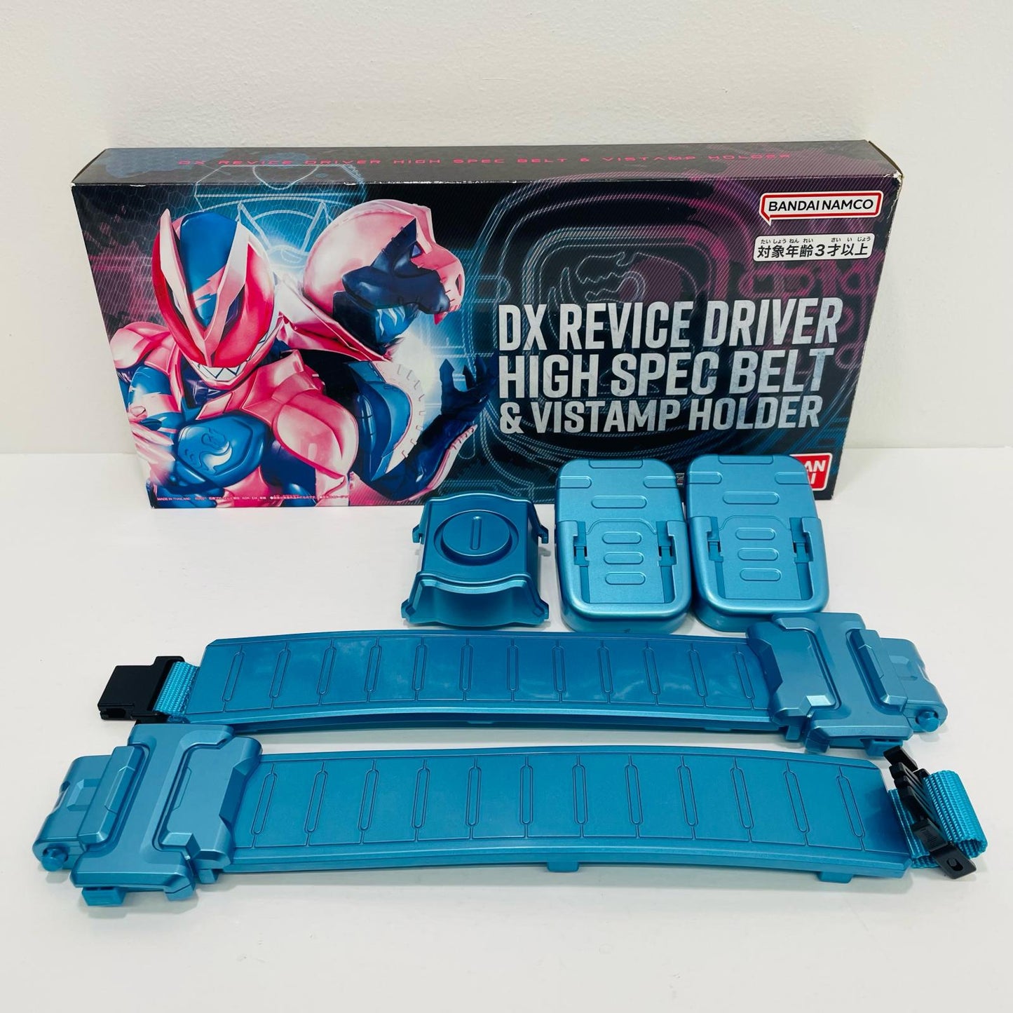 【中古】 DXリバイスドライバーハイスペックベルト帯＆バイスタンプホルダー「仮面ライダーリバイス」プレミアムバンダイ限定【フィギュア】