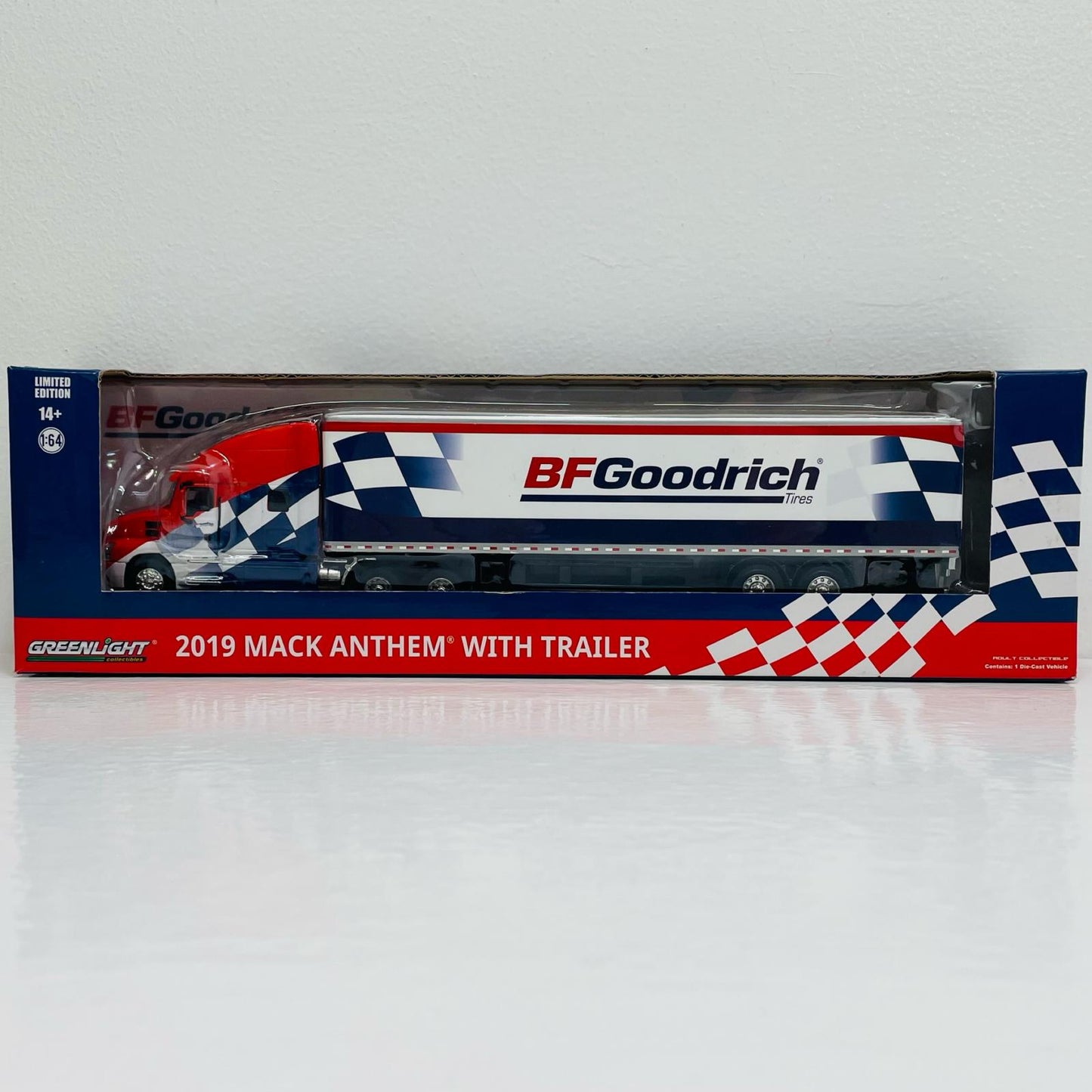 [Used] 1/64 2019 Mack Anthem 18 Wheeler Tractor-Trailer -