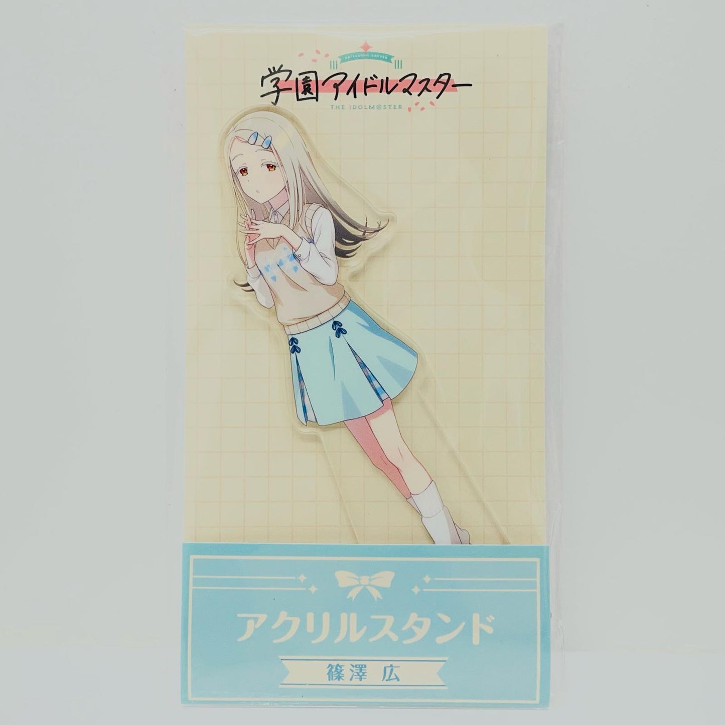 Hiro Shinozawa Acrylic Stand "Gakuen Idolmaster x Lawson"