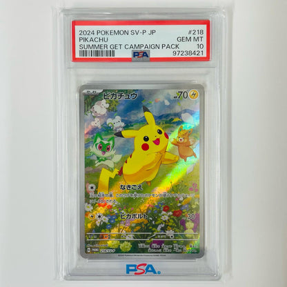 Used: PSA 10 Pikachu - 218/SV-P