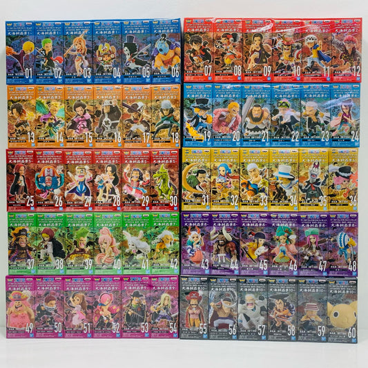 【中古】 WCF 大海賊百景1~10 フルセット(60体)【フィギュア】