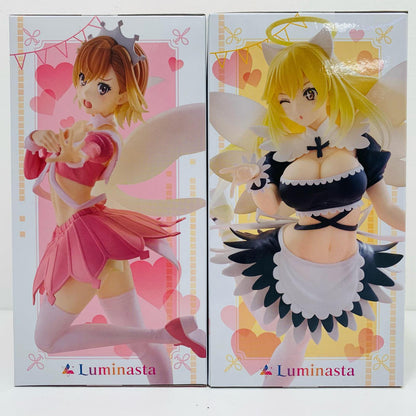 Mikoto Misaka & Misaki Shokuhō ~Great Spirit & Fallen Angel Maid~ Luminasta "A Certain Scientific Railgun T" [Figure]