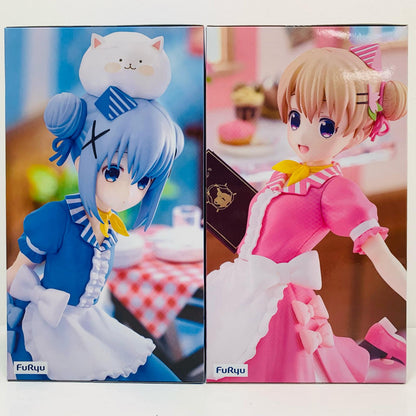 【中古】 チノ＆ココア・アメリカンダイナーver.Trio-Try-iTFigure「ご注文はうさぎですか？BLOOM」【フィギュア】