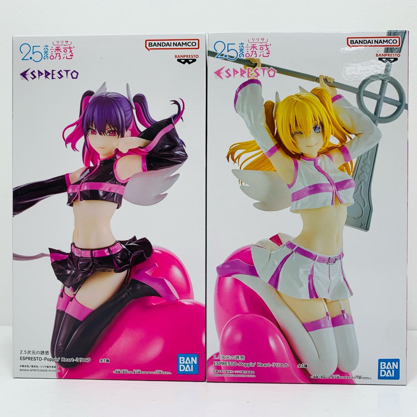 Liliel & Miriela -Poppin'Heart- ESPRESTO "2.5 Dimensional Seduction" [Figure]
