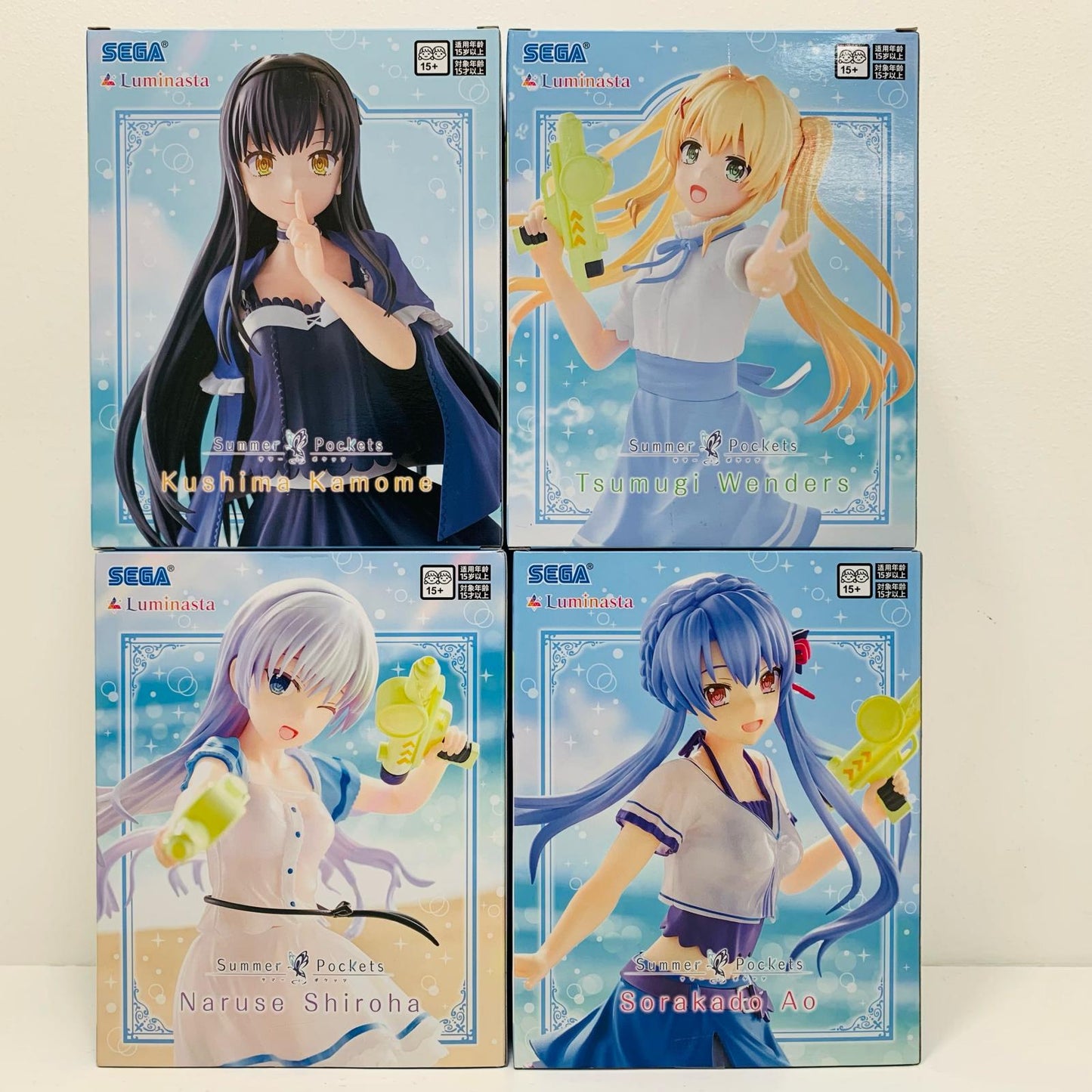 ４体セット-Luminasta「SummerPockets」【フィギュア】