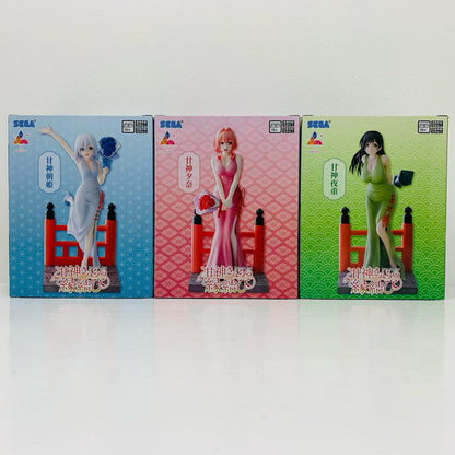 【中古】 甘神夕奈&夜重&朝姫-Luminasta「甘神さんちの縁結び」【フィギュア】