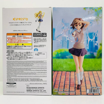 Mikoto Misaka & Misaki Shokuhō - Espresto "A Certain Scientific Railgun" [Figure]