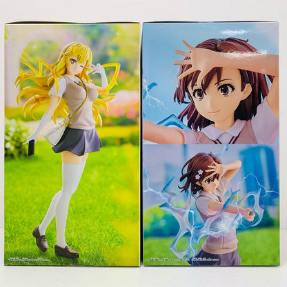 Mikoto Misaka & Misaki Shokuhō - Espresto "A Certain Scientific Railgun" [Figure]