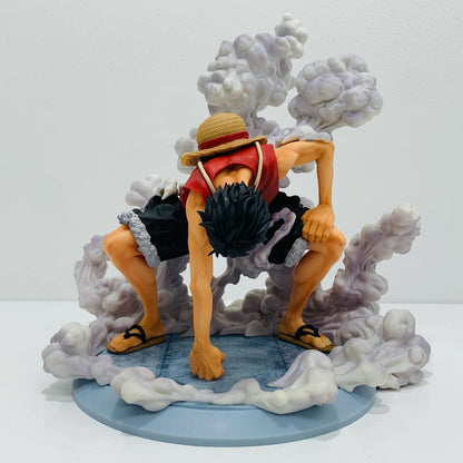 [Used] B Prize Luffy - Gear 2 - MASTERLISE EXPIECE "Road to the Pirate King / Ichiban Kuji One Piece TV Anime 25th Anniversary" [Figure]