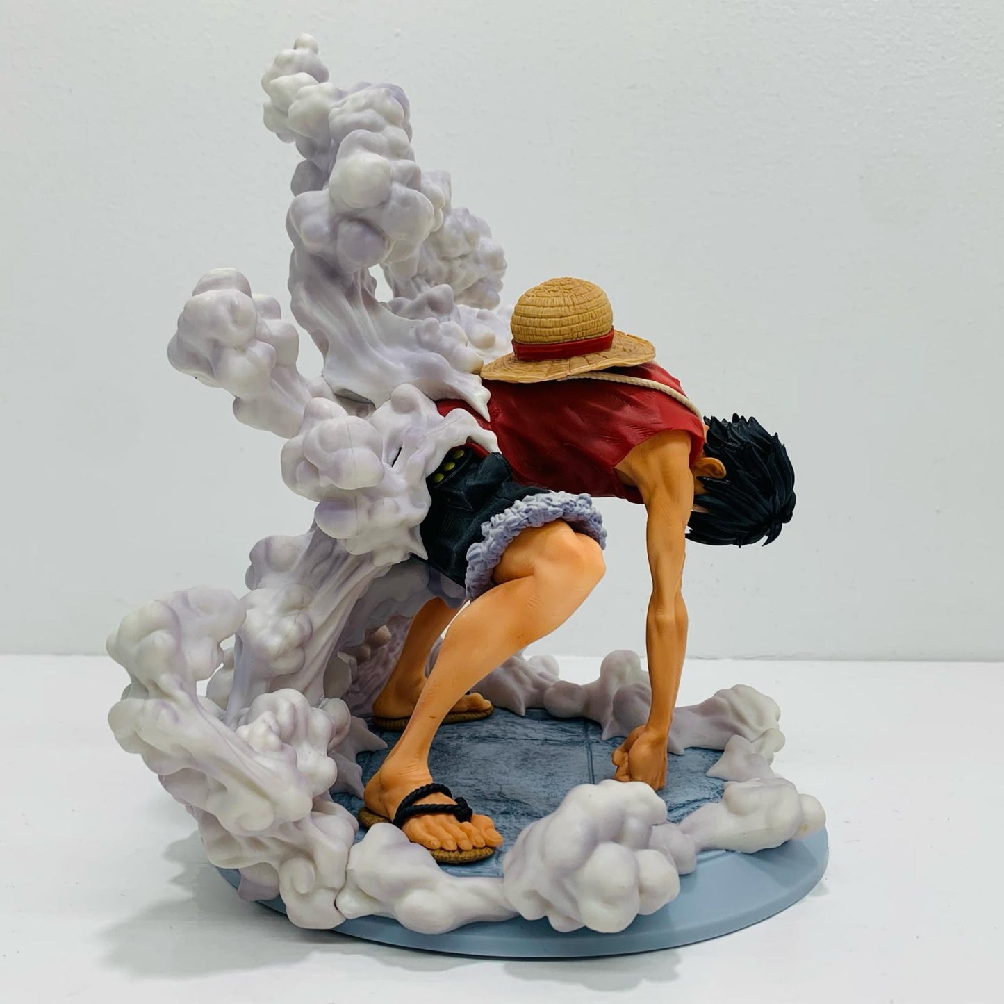[Used] B Prize Luffy - Gear 2 - MASTERLISE EXPIECE "Road to the Pirate King / Ichiban Kuji One Piece TV Anime 25th Anniversary" [Figure]