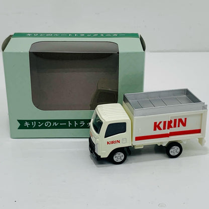 Kirin Route Truck Miniature Car (White x Silver) Prize from Kirin's "Win a Route Truck Miniature Car by Drinking the New Nama-cha" Campaign
