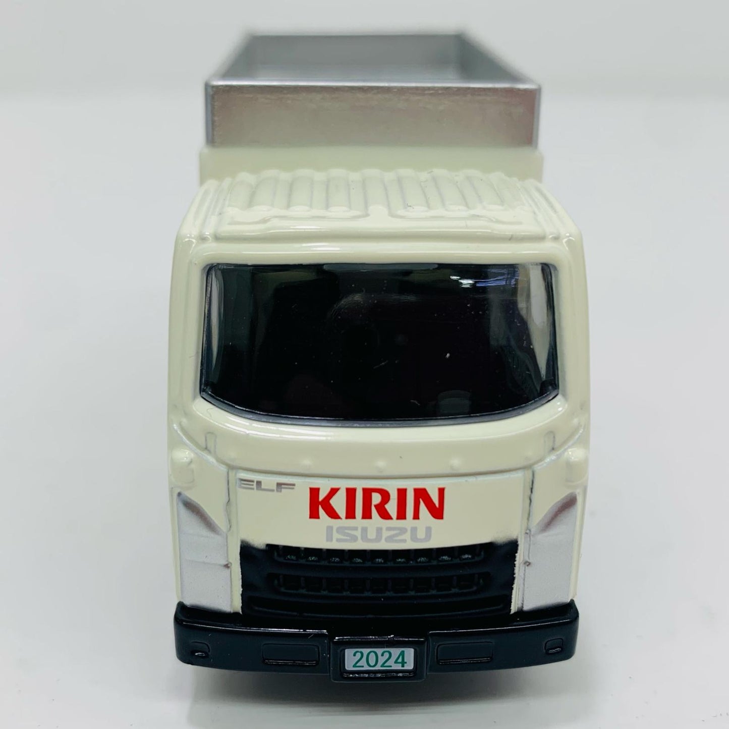 Kirin Route Truck Miniature Car (White x Silver) Prize from Kirin's "Win a Route Truck Miniature Car by Drinking the New Nama-cha" Campaign