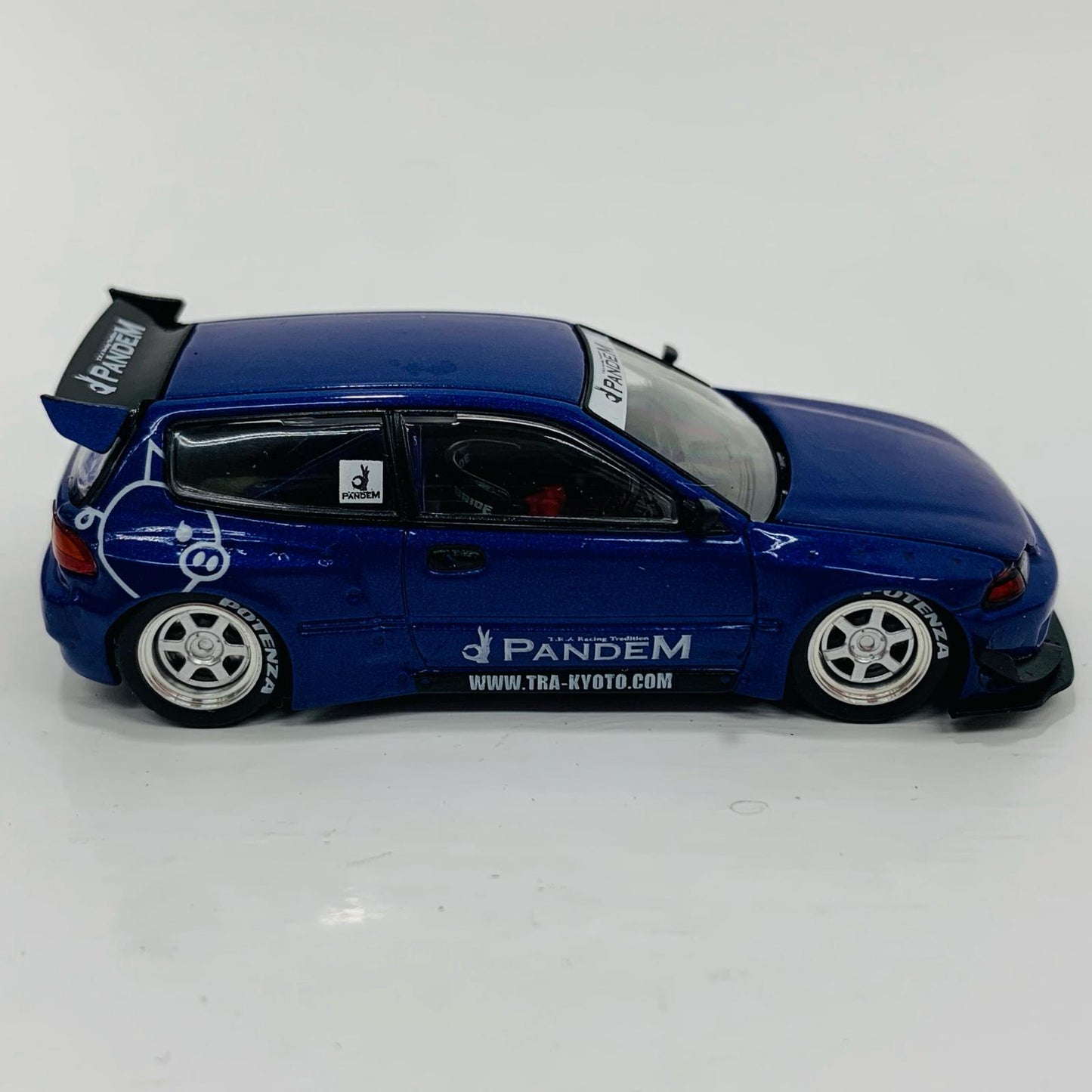 [Used] 1/64 Pandem Civic EG6 v1.5 (Metallic Blue)