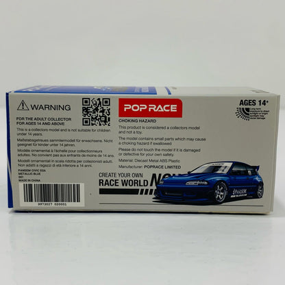 [Used] 1/64 Pandem Civic EG6 v1.5 (Metallic Blue)
