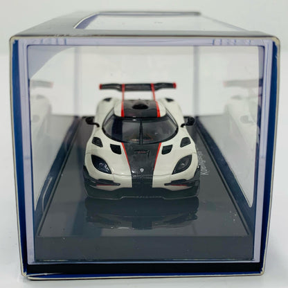 1/64 Koenigsegg One:1 (White x Carbon Black x Red) "AUTOART Composite Model Series"