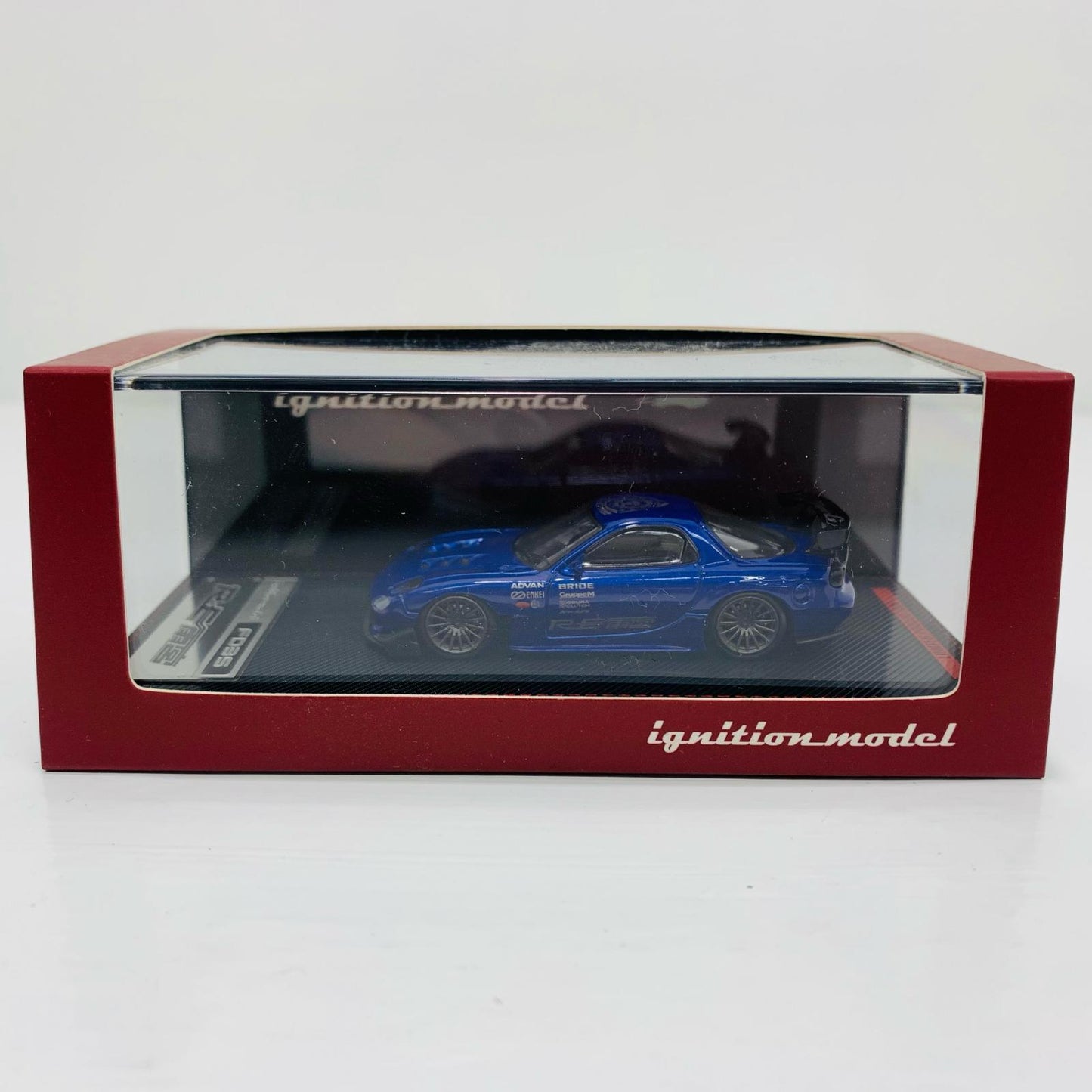 [Used] 1/64 Mazda RX-7 FD3S RE Amemiya (Blue Metallic)