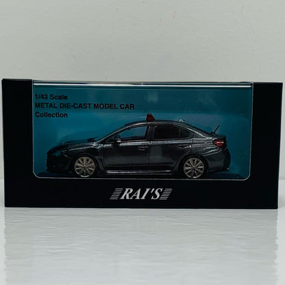 1/43 Subaru WRX S4 2.0GT EyeSight (VAG) 2019 Saitama Prefectural Police Expressway Traffic Police Unit Undercover Vehicle (Gray)