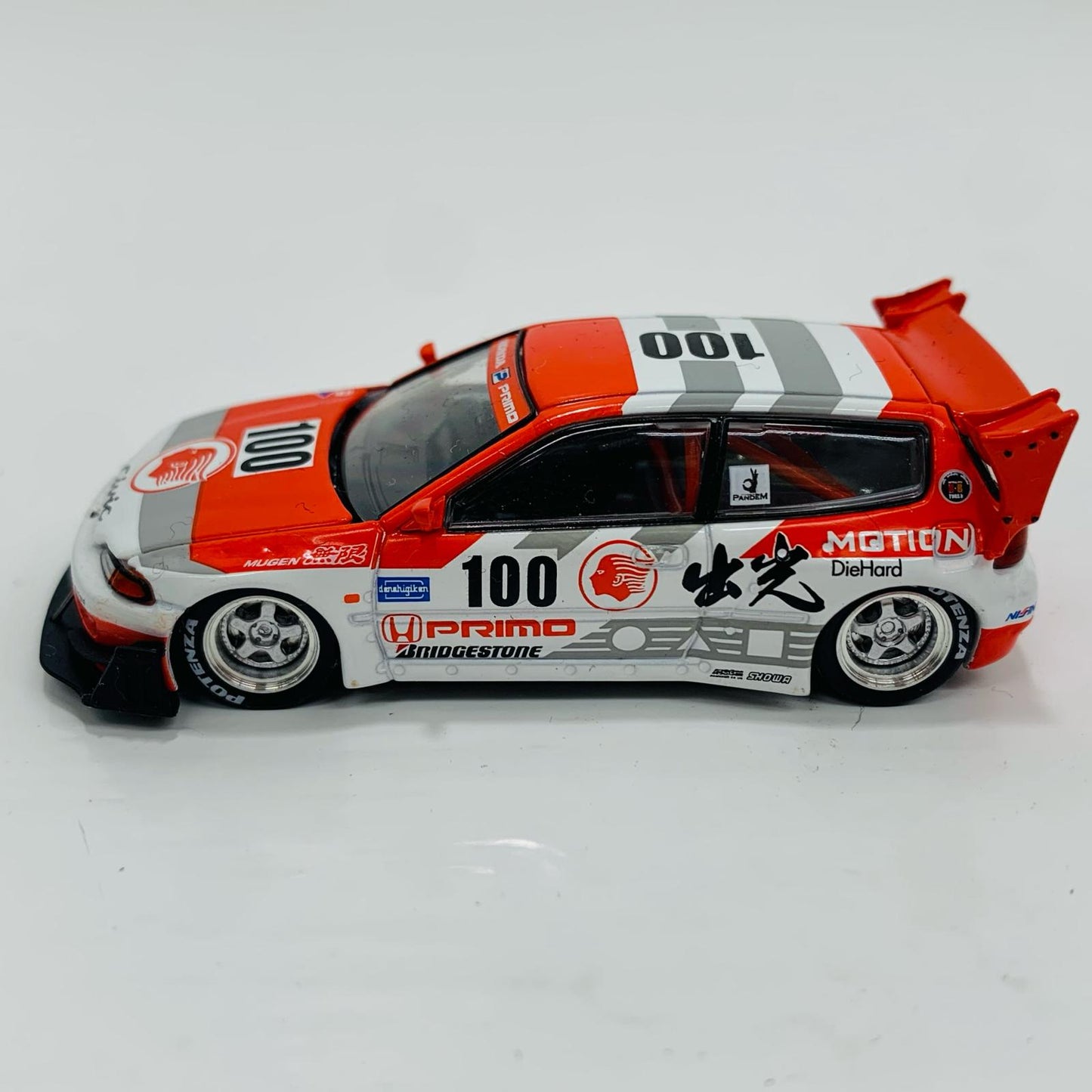 1/64 PANDEM Civic EG6 v1.5 Idemitsu Motion Infinite Color (Limited Edition) Miyazawa Model Distribution Limited