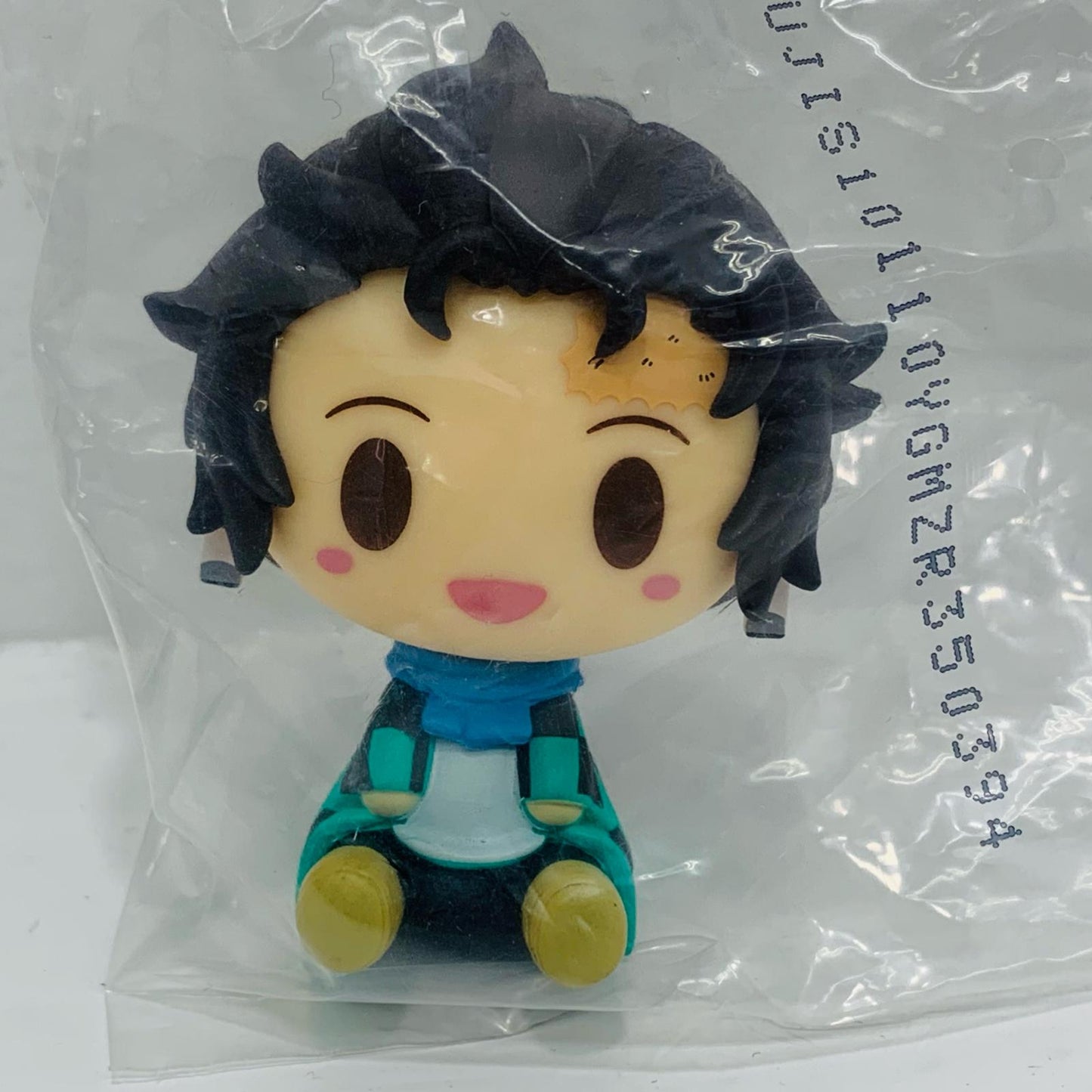 F賞 【シークレット】竈門炭治郎(マフラー) ちょこのっこフィギュア～無限列車編～「一番くじ 鬼滅の刃～刃を振るい心を燃やせ～」【フィギュア】