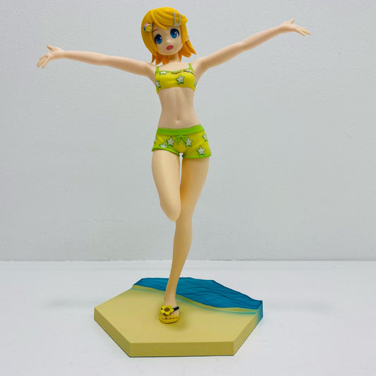 【中古】 鏡音リン”ミラクルスターリゾート”スーパープレミアムフィギュア「初音ミクProjectDIVAArcadeFutureTone」【フィギュア】