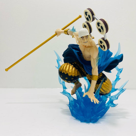 【中古】 E賞/神・エネル決闘ノ記憶フィギュア「匠ノ系譜決闘ノ記憶/一番くじワンピース」【フィギュア】