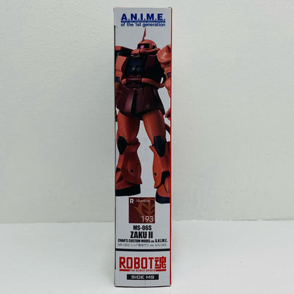 ROBOT SPIRITS <SIDE MS> MS-06S Char's Zaku II ver. A.N.I.M.E. "Mobile Suit Gundam" [Figure]