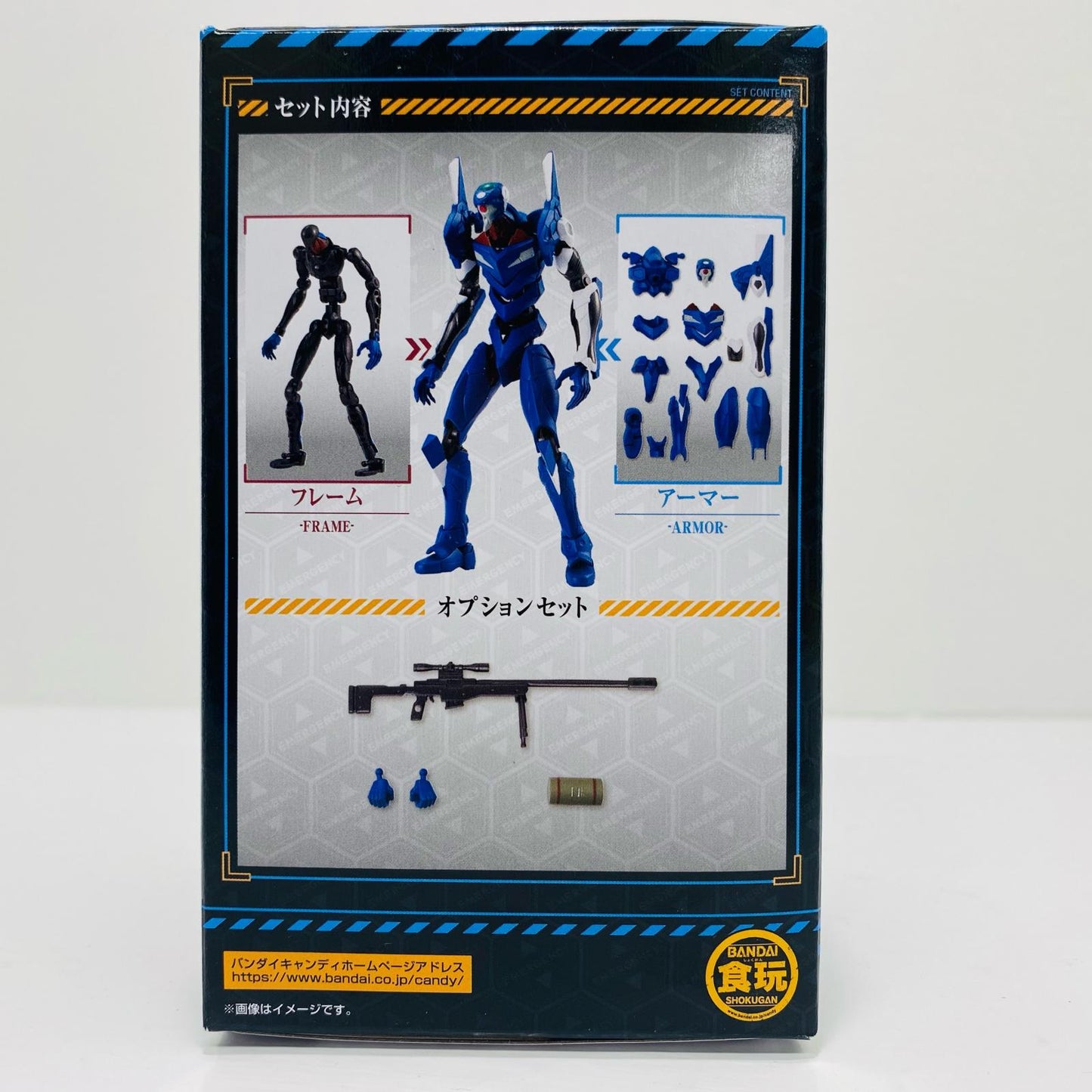 2. Evangelion Unit-00 (Customized) "EVA-FRAME-DX02: Neon Genesis Evangelion" [Figure]