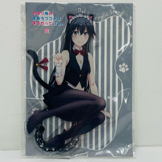 雪ノ下雪乃(ケモミミメイドver.) デカアクリルスタンド 「やはり俺の青春ラブコメはまちがっている。完」