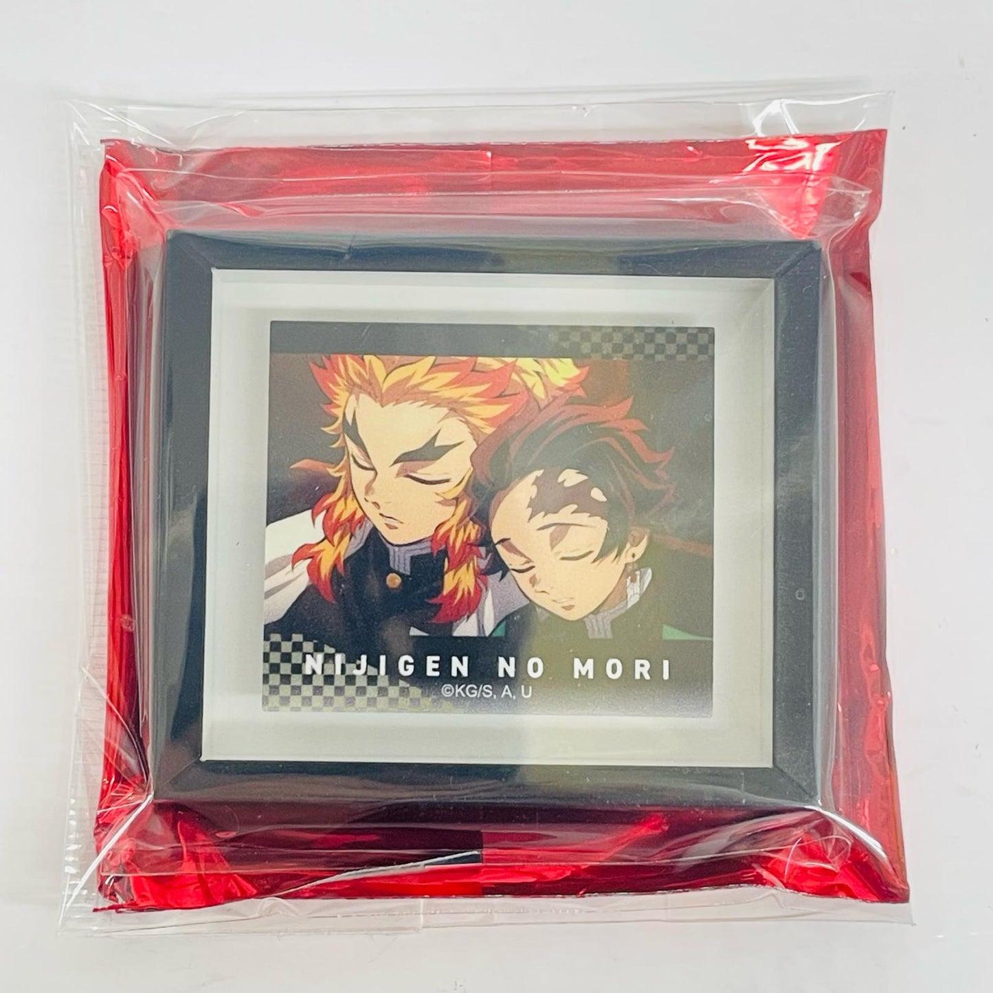 竈門炭治郎＆煉獄杏寿郎 「ニジゲンノモリ×アニメ 鬼滅の刃 コラボイベント 第3弾 場面写フレームマグネット」