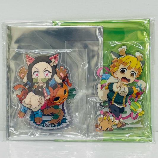 竈門禰豆子&我妻善逸「鬼滅の刃×ufotable Cafe×マチ★アソビCAFE×ufotable DINING 2025 アクリルスタンド」