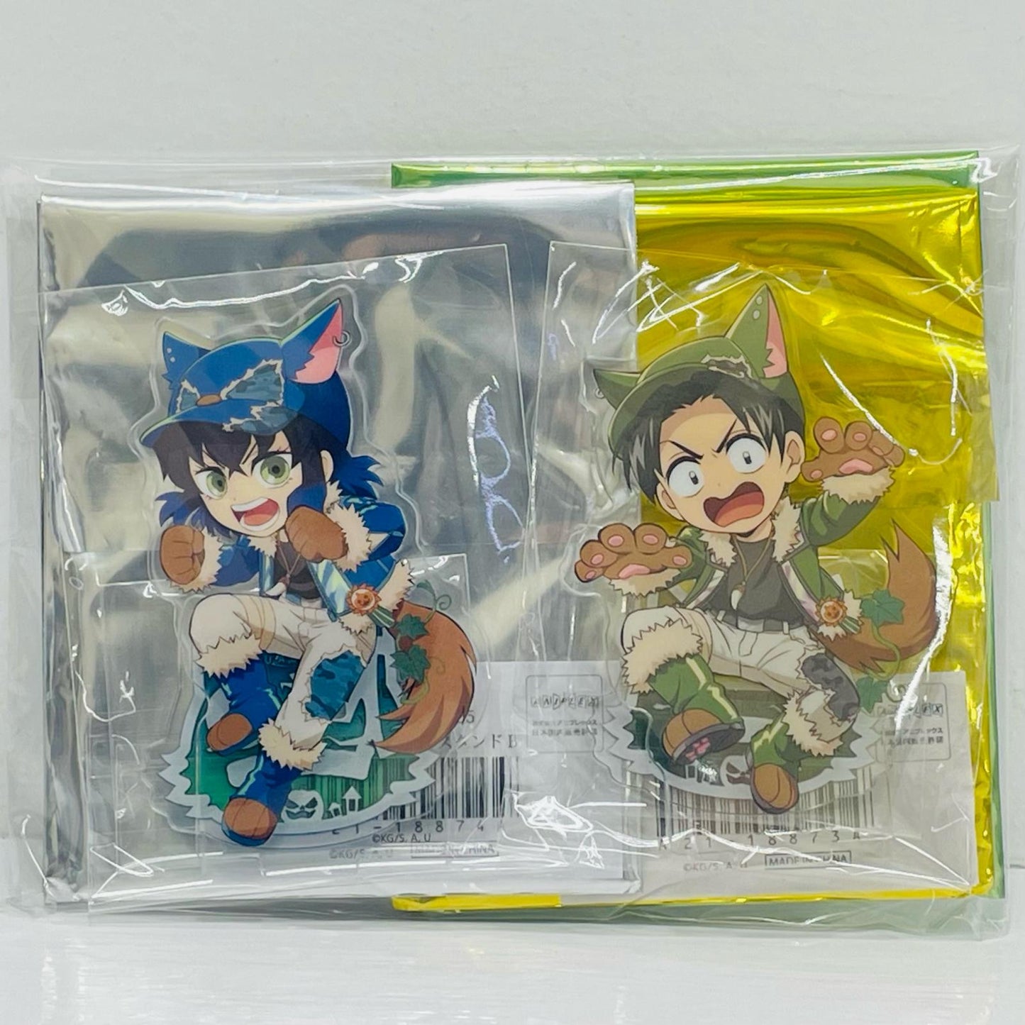 4種セット「鬼滅の刃×ufotable Cafe×マチ★アソビCAFE×ufotable DINING 2025 アクリルスタンド」