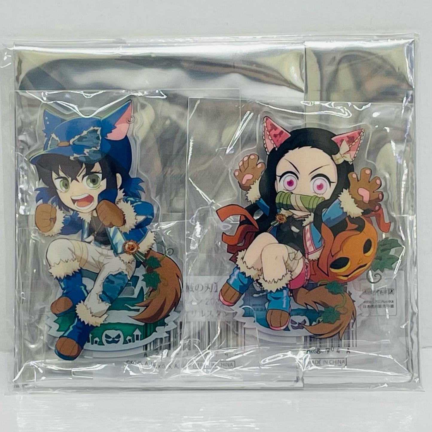 竈門禰豆子&嘴平伊之助「鬼滅の刃×ufotable Cafe×マチ★アソビCAFE×ufotable DINING 2025 アクリルスタンド」